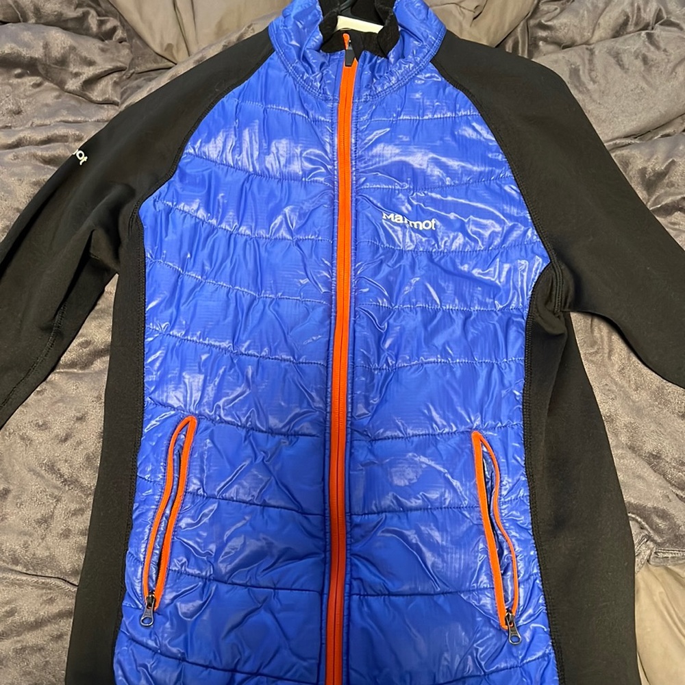 MARMOT BLUE JACKET! Worn a couple of times!